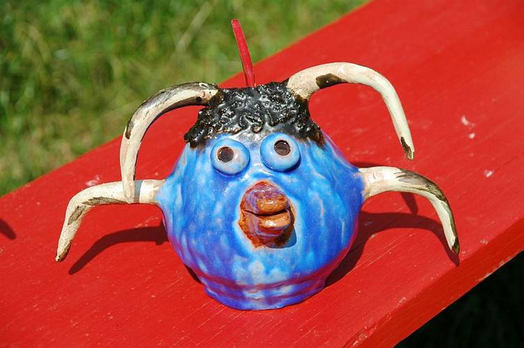 Gartengeist mit vier H�rnern