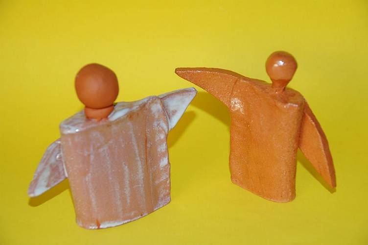 einfache Weihnachtsengel