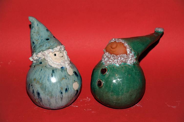 kugelige Gartenzwerge