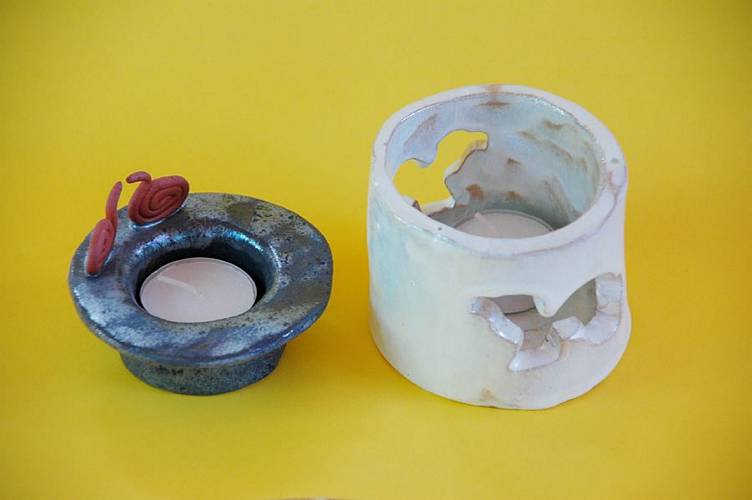 Teelicht klein und gro�