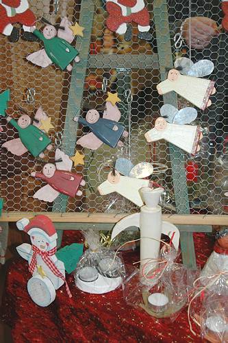 Holzengel f�r den Christbaum