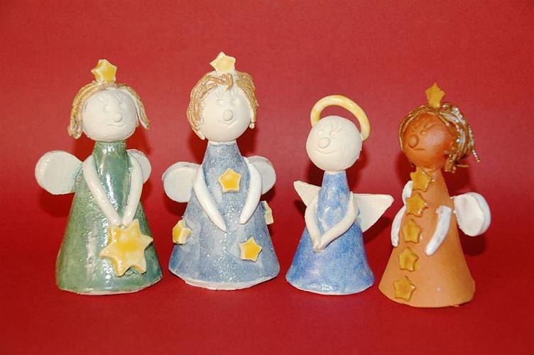 Weihnachtsengel f�r Adventsdeko