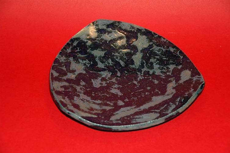 dreieckige Schale f�r N�sse und Pl�tzchen