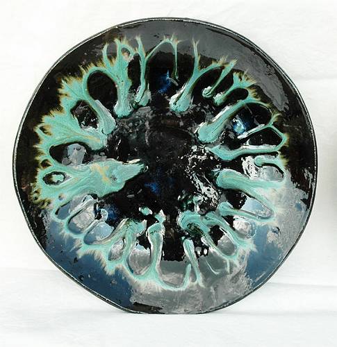 Schale schwarz und gr�n